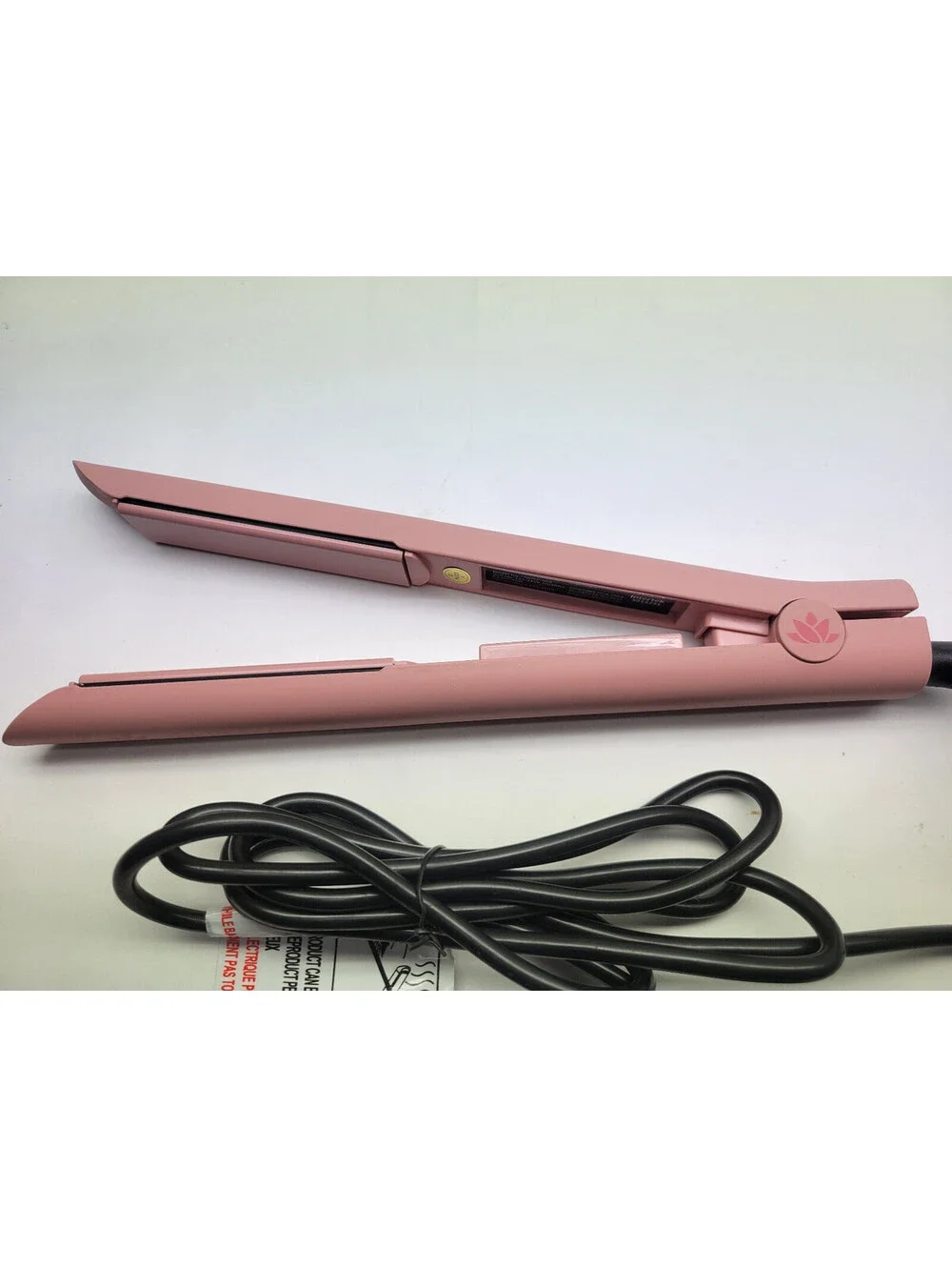 Sutra Beauty Ceramic Flat Iron straightener Blush Rose  NWOB